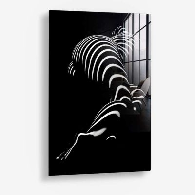 Zebra Woman – Glass