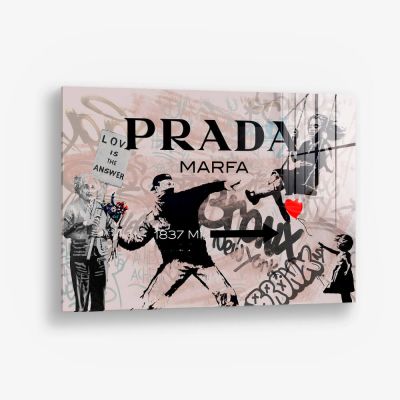 Prada Banksy – Glass
