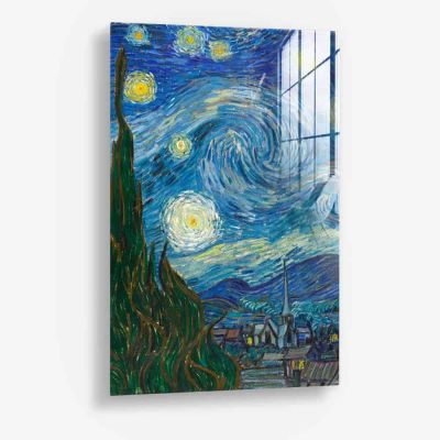 Van Gogh Starry Night - Glas