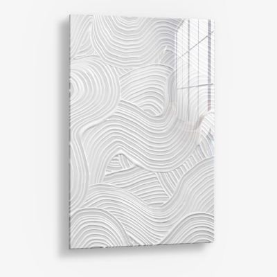 White Painting – Glass