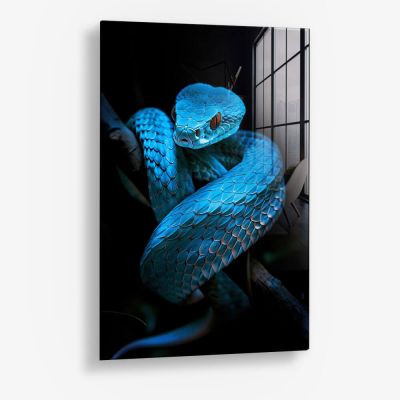 Sapphire Snake – Glass