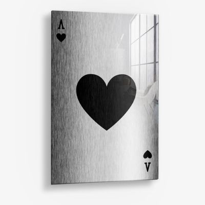 Ace of Hearts Noir II – Glass