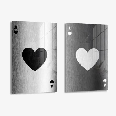 Bundle: "Ace of Hearts II" (2x) – Glass
