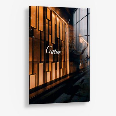 French Luxury at Night – Glass