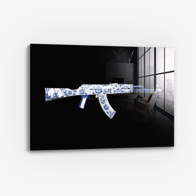 Floral AK47 - Glas