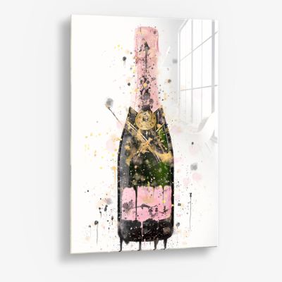 Pink Champagne - Glas