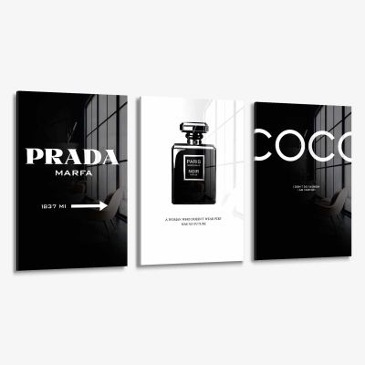 Bundle: Black Fashion (3x) - Glas