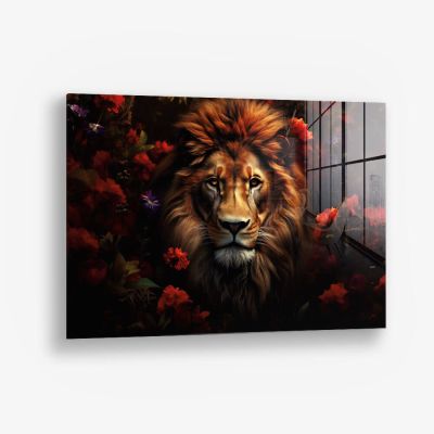 Flower Lion HZ – Glass