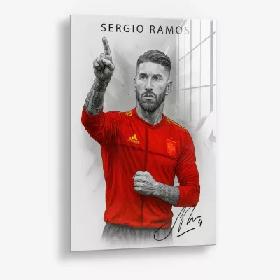 Sergio Ramos II – Glass
