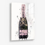Pink Champagne - Glas