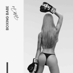 Boxing Babe - Glass