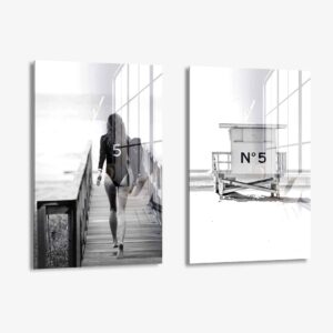 Set: “Beach” (2x) - Glas