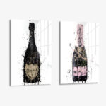 Set: "His & Hers" (2x) - Glas