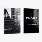 Set: "Prada Noir" (2x) - Glas
