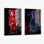Set: "Red luxury" (2x) - Glas
