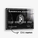 Custom Amex - Glas
