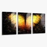 Set: "Butterfly 3-Piece" (3x) – Glas