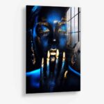 Blue Woman – Glas