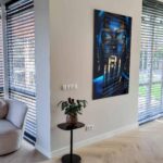 Blue Woman – Glas - Bild 3