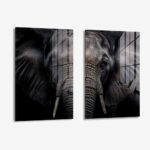Set: "Elephant" (2x) – Glas