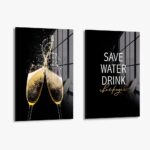 Set: "Saluti" (2x) – Glas