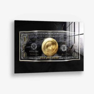 One Bitcoin – Glas