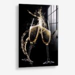 Champagne Popping – Glas