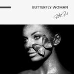 Butterfly Woman – Glas - Bild 4
