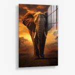 Elephant on the Road II – Glas