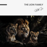 The Lion Family – Glas - Bild 3