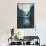 Misty Lake I – Glas - Bild 3