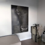 Cow Close-Up – Glas - Bild 4