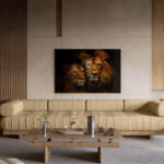 Lion Couple HZ – Glas - Bild 3