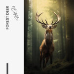 Forest Deer – Glas - Bild 4