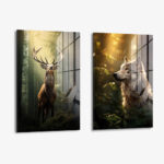 Set: "Wild Nature" (2x) – Glas