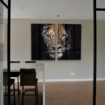 Set: "Lion & Lioness III" (2x) – Glas - Bild 3