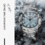 Luxurious Time (Blue) – Glas - Bild 4
