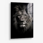 Lion Face – Glas