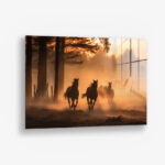 Running Horses – Glas