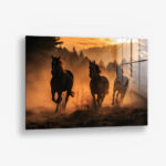 Running Horses II – Glas