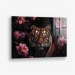 Flower Tiger – Glas
