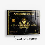 Custom AMEX (Gold) – Glas