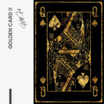 Set: "Golden Cards" (3x) – Glas - Bild 4