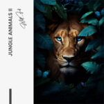 Set: "Jungle Animals" (3x) – Glas - Bild 5