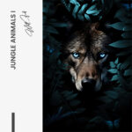 Set: "Jungle Animals II" (3x) – Glas - Bild 6