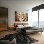 Set: "Lion & Lioness Color" (2x) – Glas - Bild 3