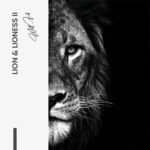 Set: "Lion & Lioness III" (2x) – Glas - Bild 5