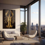 Golden Lobster – Glas - Bild 3