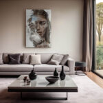 Wolf and Woman – Glas - Bild 3