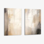 Set: "Soft Abstract" (2x) – Glas
